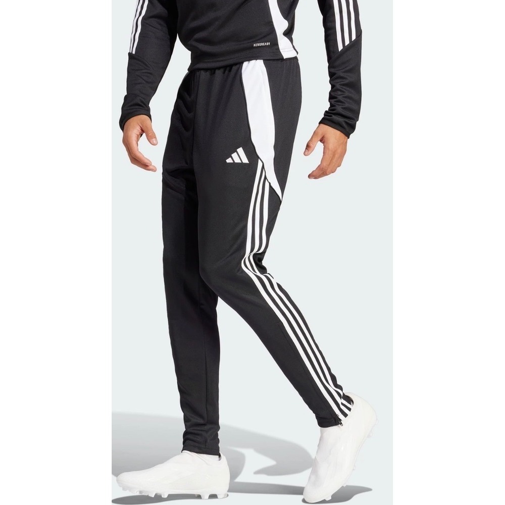 Adidas Tiro24 Training Pants Black White Mens XL AEROREADY Soccer‎ Football